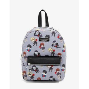 Hot Topic Death Note Chibi Characters & Apples Mini Backpack